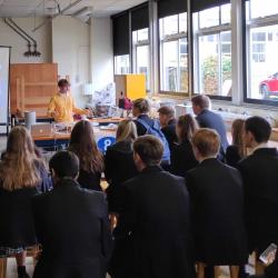 QM student presents at Physics at Work